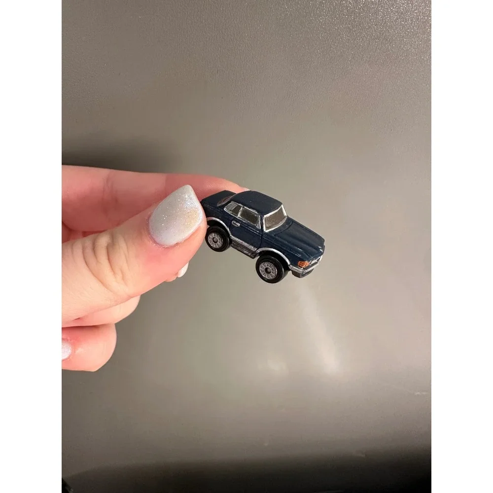 Vintage Micro Machines Mercedes Benz 450SLC Dark Blue 1986 Galoob
